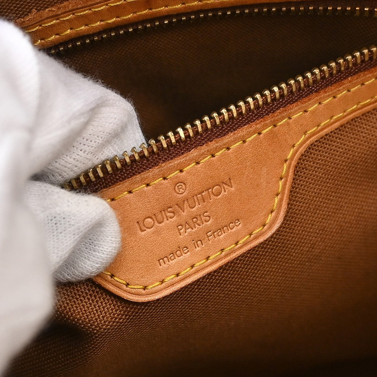 Louis Vuitton Cabas Piano Monogram Canvas, Brown, Canvas, Tote Bag