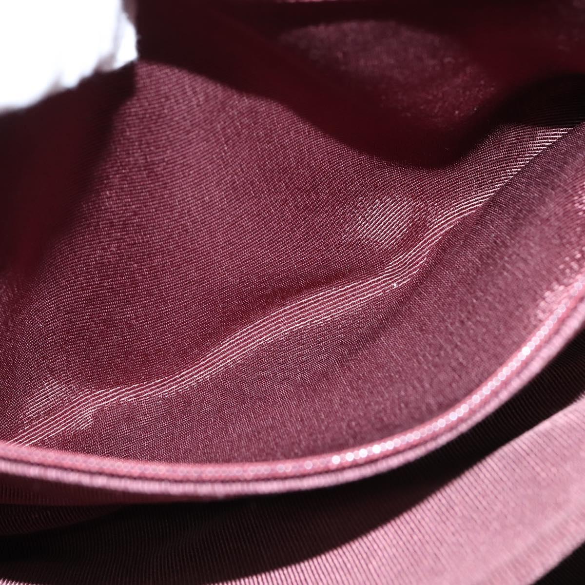 Chanel Chocolate Bar Flap Bag Quilted Satin, RED, SUEDE, Shoulder bag