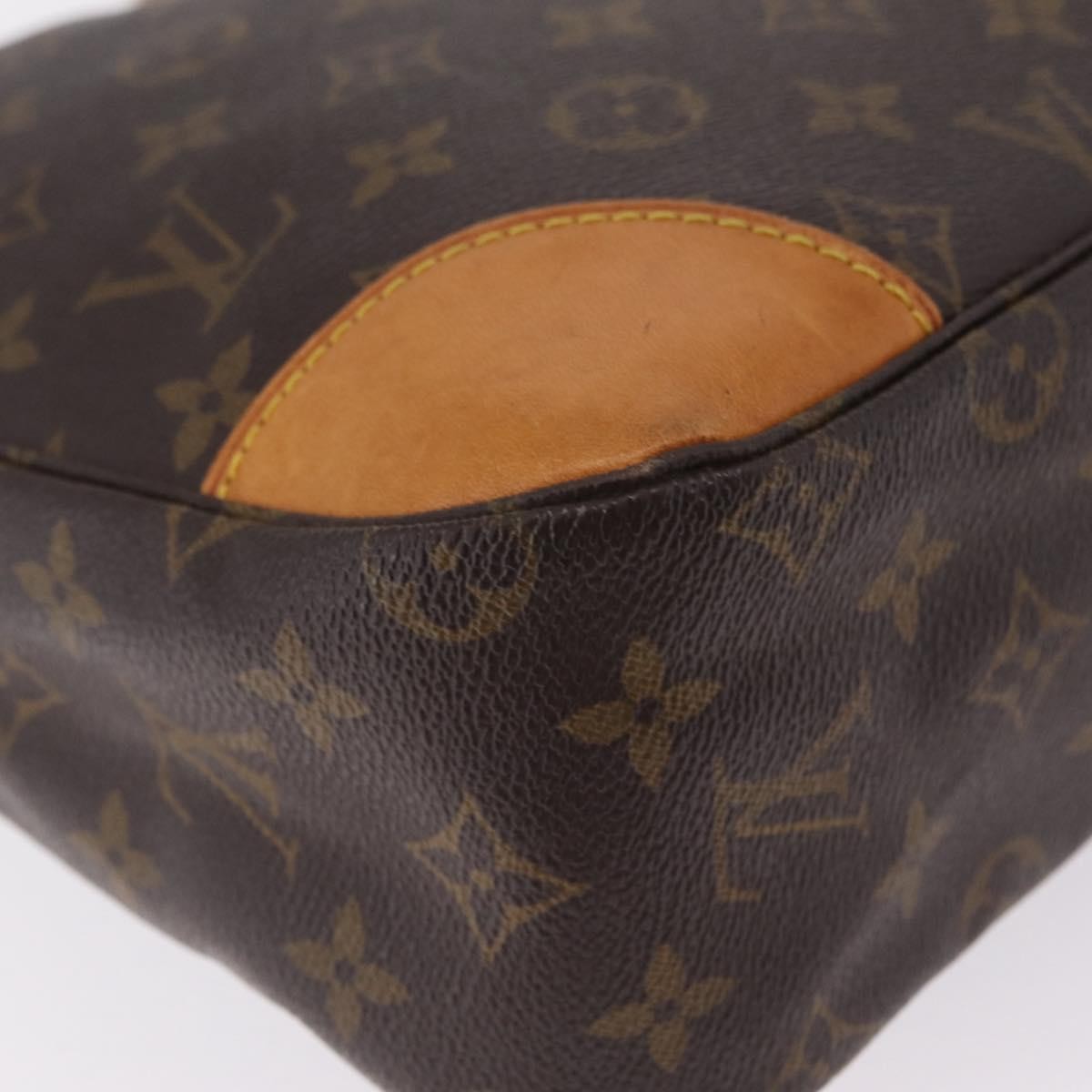 Louis Vuitton Boulogne Monogram Canvas, Brown, Canvas, Handbag