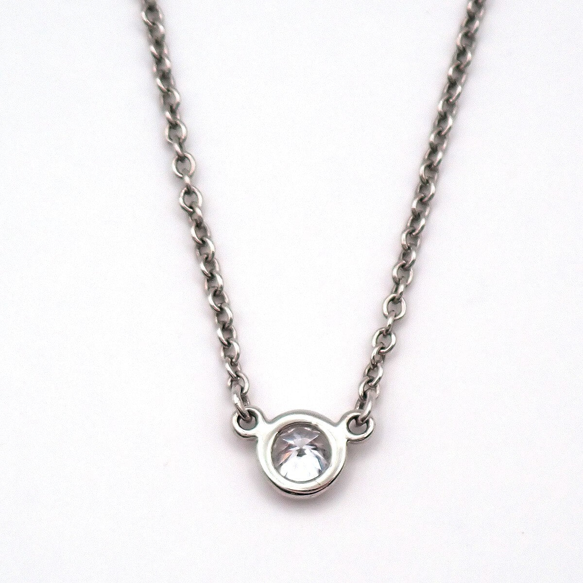 Tiffany & Co. Elsa Peretti Diamonds By The Yard Platinum with Diamond, Silver, Platinum, Jewelry