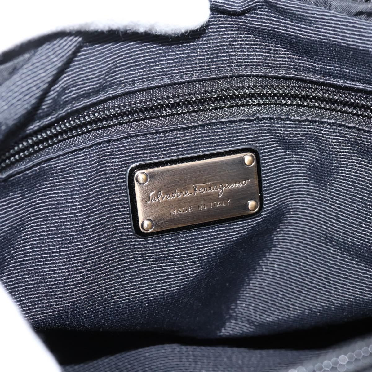 Salvatore Ferragamo Vala tote Nylon, Black, Nylon, Tote Bag