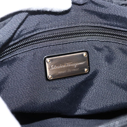 Salvatore Ferragamo Vala tote Nylon, Black, Nylon, Tote Bag