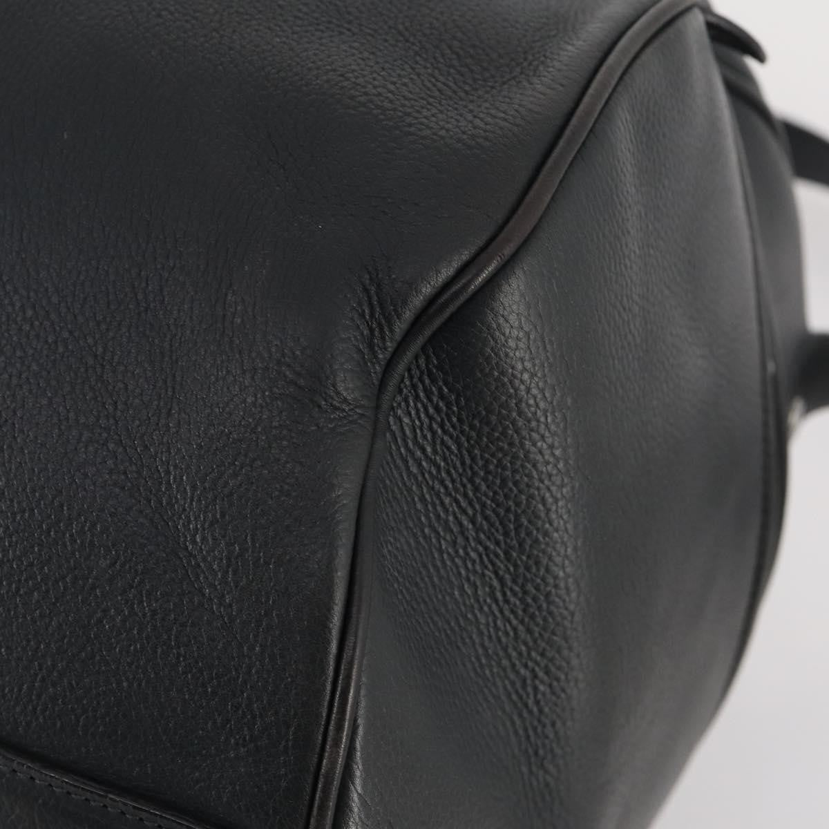 Louis Vuitton Aerogram Keepall Bandouliere Leather, Black, Leather, Travel Bag