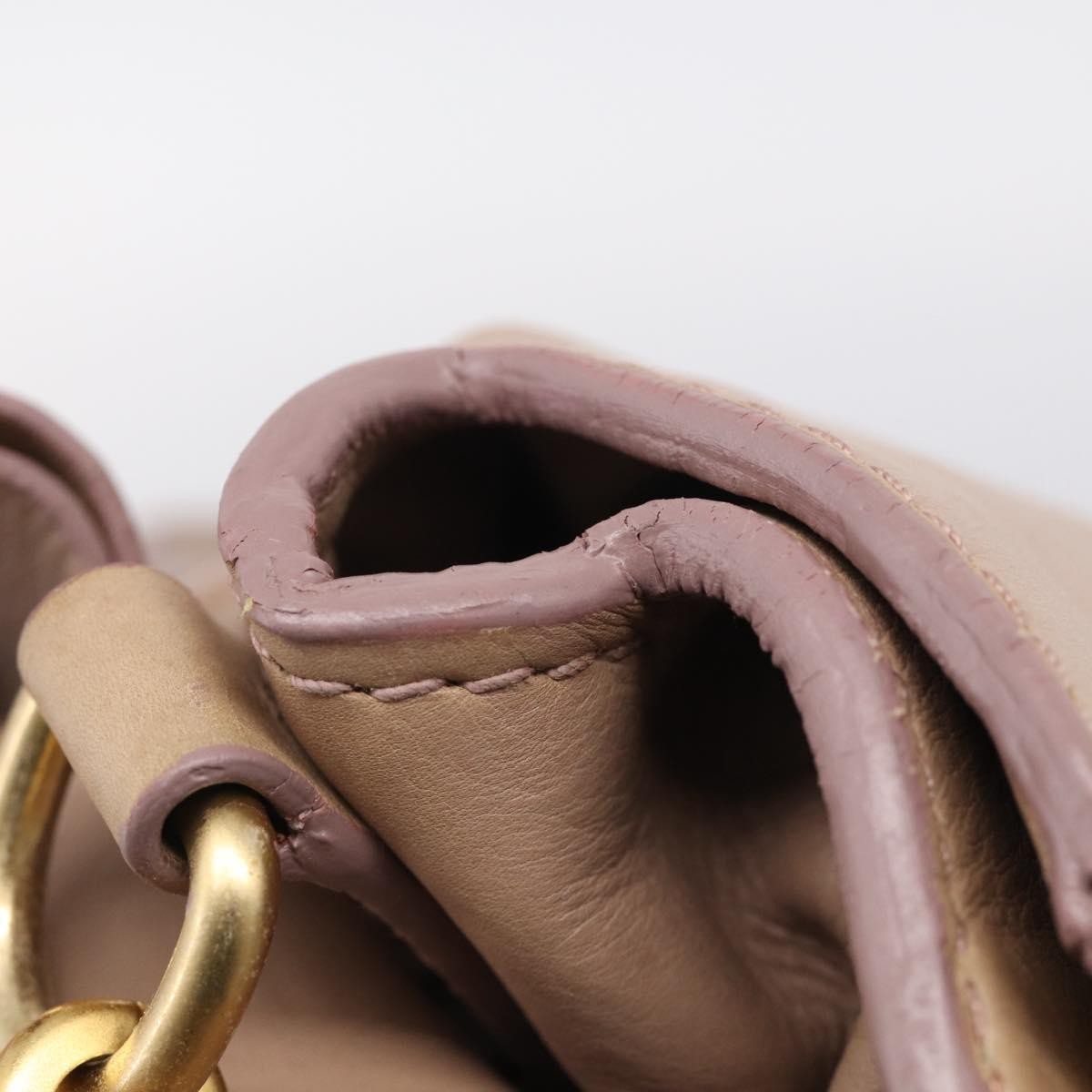 Miu Miu Bow Satchel Vitello Lux, Pink, Leather, Handbag