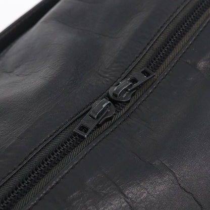 Loewe Travel Line Boston, Black, Leather, Travel Bag