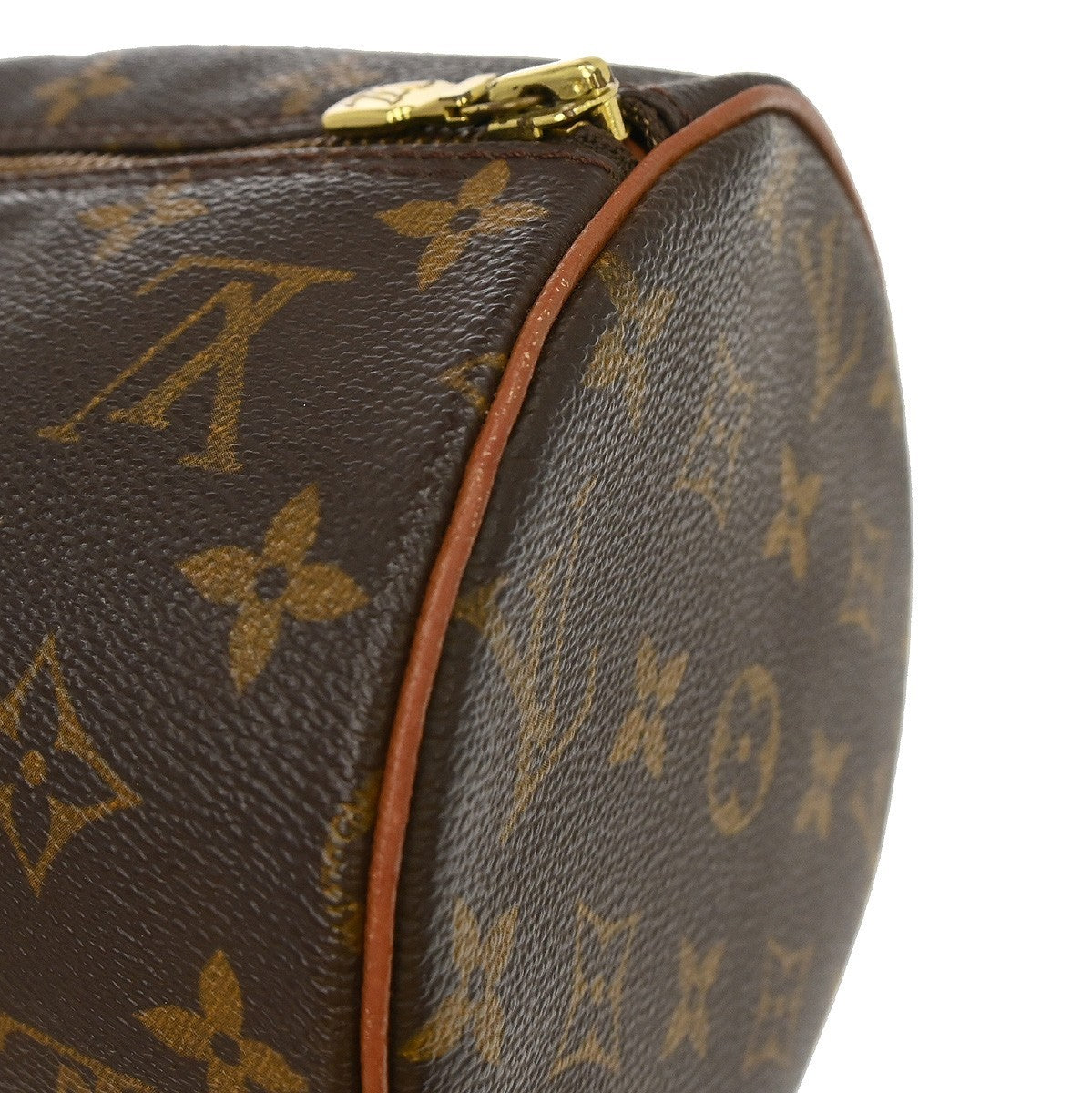 Louis Vuitton Papillon Monogram Canvas, Brown, Canvas, Handbag