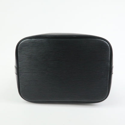 Louis Vuitton Noe Epi Leather, Black, Leather, Shoulder Bag
