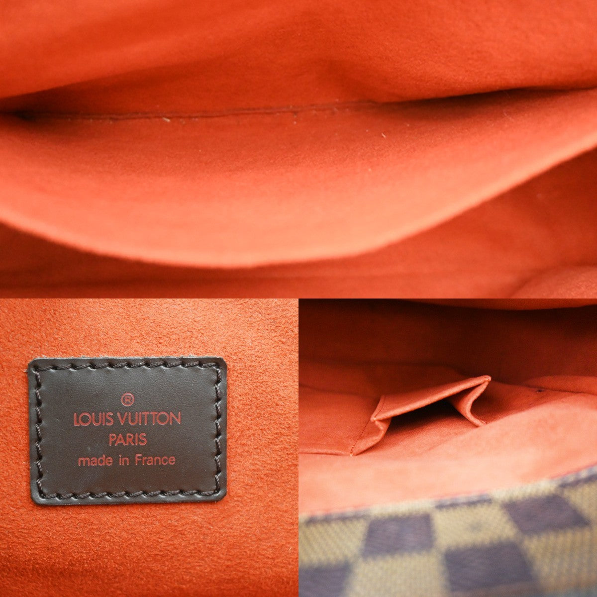 Louis Vuitton Parioli Damier, Brown, Canvas, Shoulder Bag