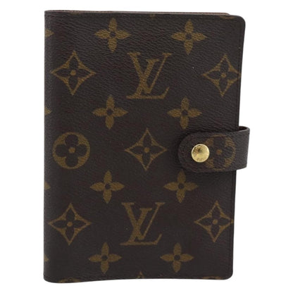 Louis Vuitton Agenda Cover Monogram Canvas, Brown, Canvas, Wallet