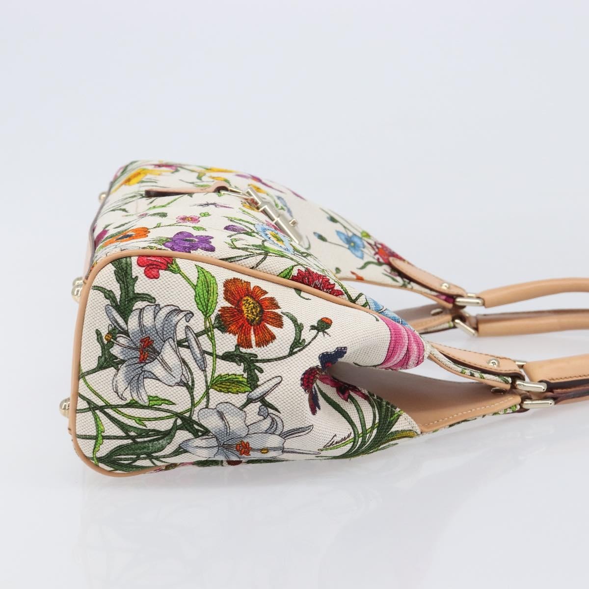 Gucci Joy Bardot Hobo Flora Canvas, Multicolour, Canvas, Handbag