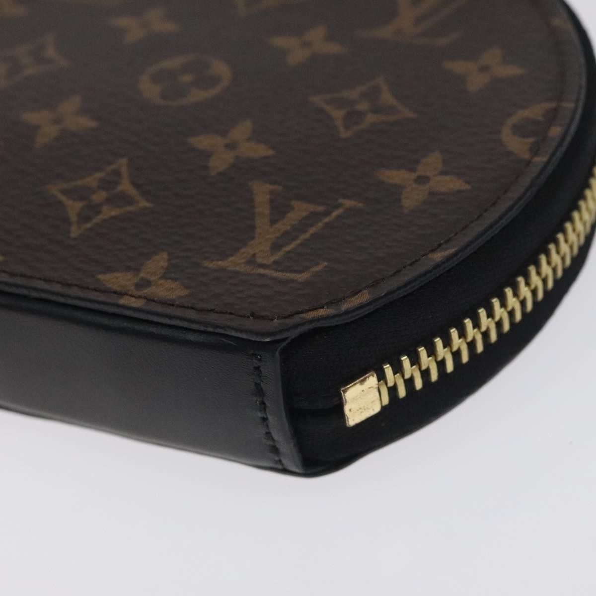 Louis Vuitton Boite Chapeau Coin Purse Monogram Canvas, Brown, Canvas, Clutch