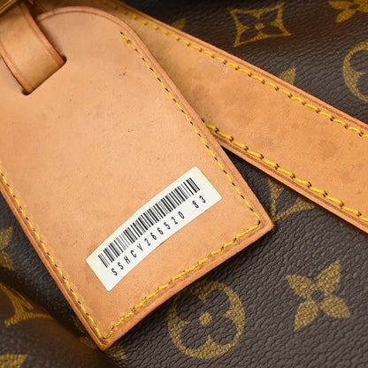 Louis Vuitton Keepall Monogram, Brown, Canvas, Travel Bag