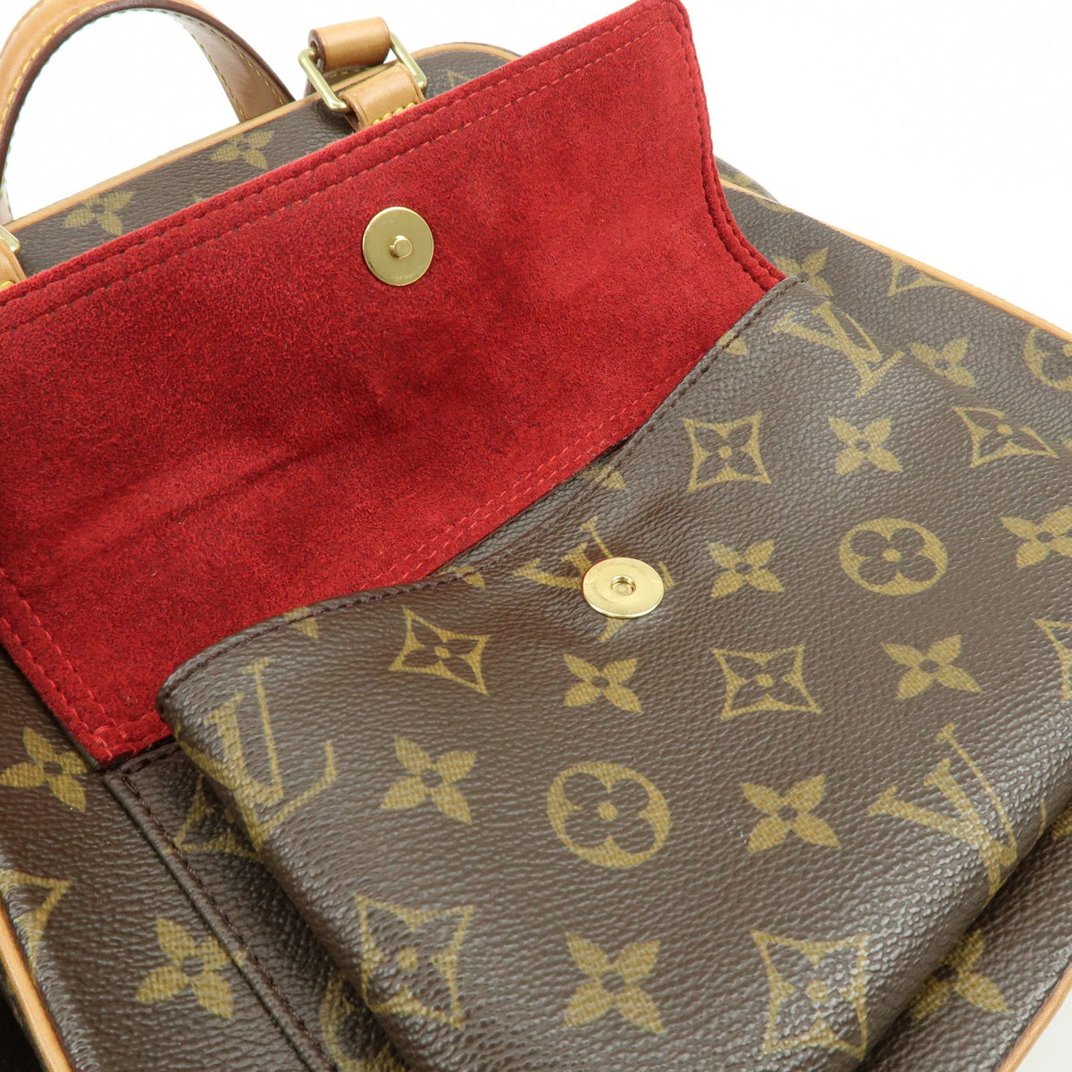 Louis Vuitton Excentri-Cite Monogram Canvas, Brown, Canvas, Handbag