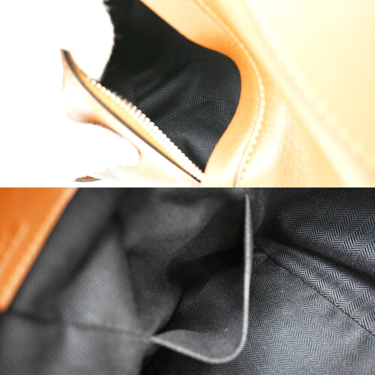 Loewe Hammock Leather, Brown, Leather, Handbag