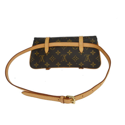 Louis Vuitton Marelle Waist Monogram Canvas, Brown, Canvas, Clutch