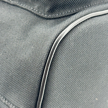 Prada Duet Drawstring Bucket Tessuto, Black, Canvas, Handbag