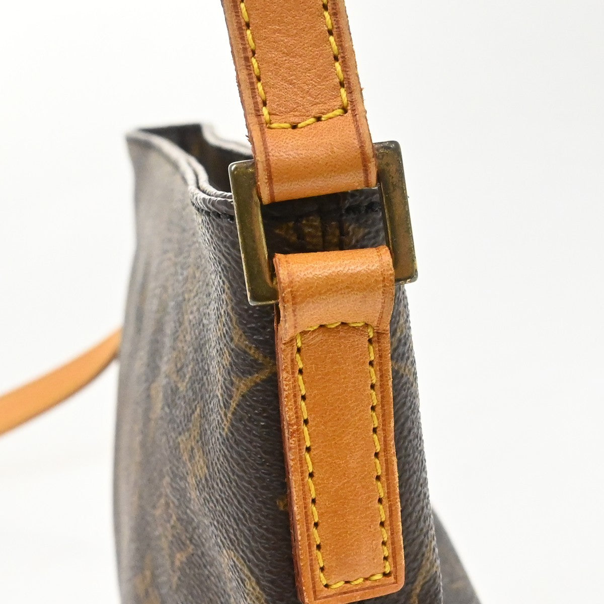 Louis Vuitton Trotteur Monogram Canvas, Brown, Canvas, Handbag