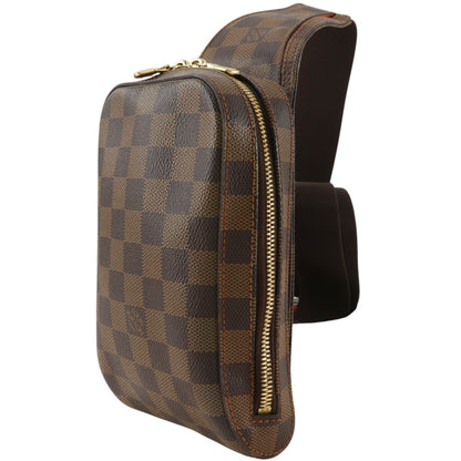 Louis Vuitton Geronimos Damier, Brown, Canvas, Clutch