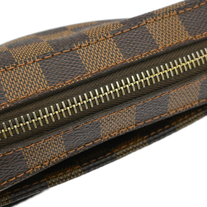 Louis Vuitton Geronimos Waist Damier Ebene, Brown, Canvas, Shoulder Bag