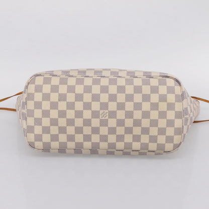 Louis Vuitton Neverfull Damier, Beige, Canvas, Tote Bag