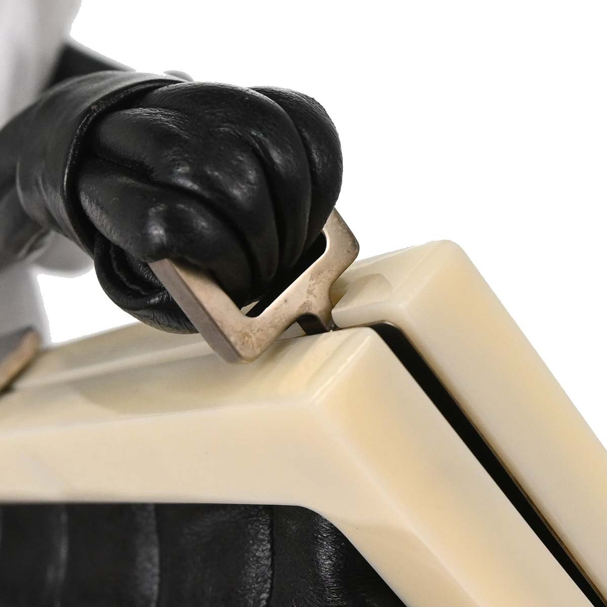 Chanel Chocolate Bar Frame Quilted Lambskin, Black, Leather, Shoulder Bag
