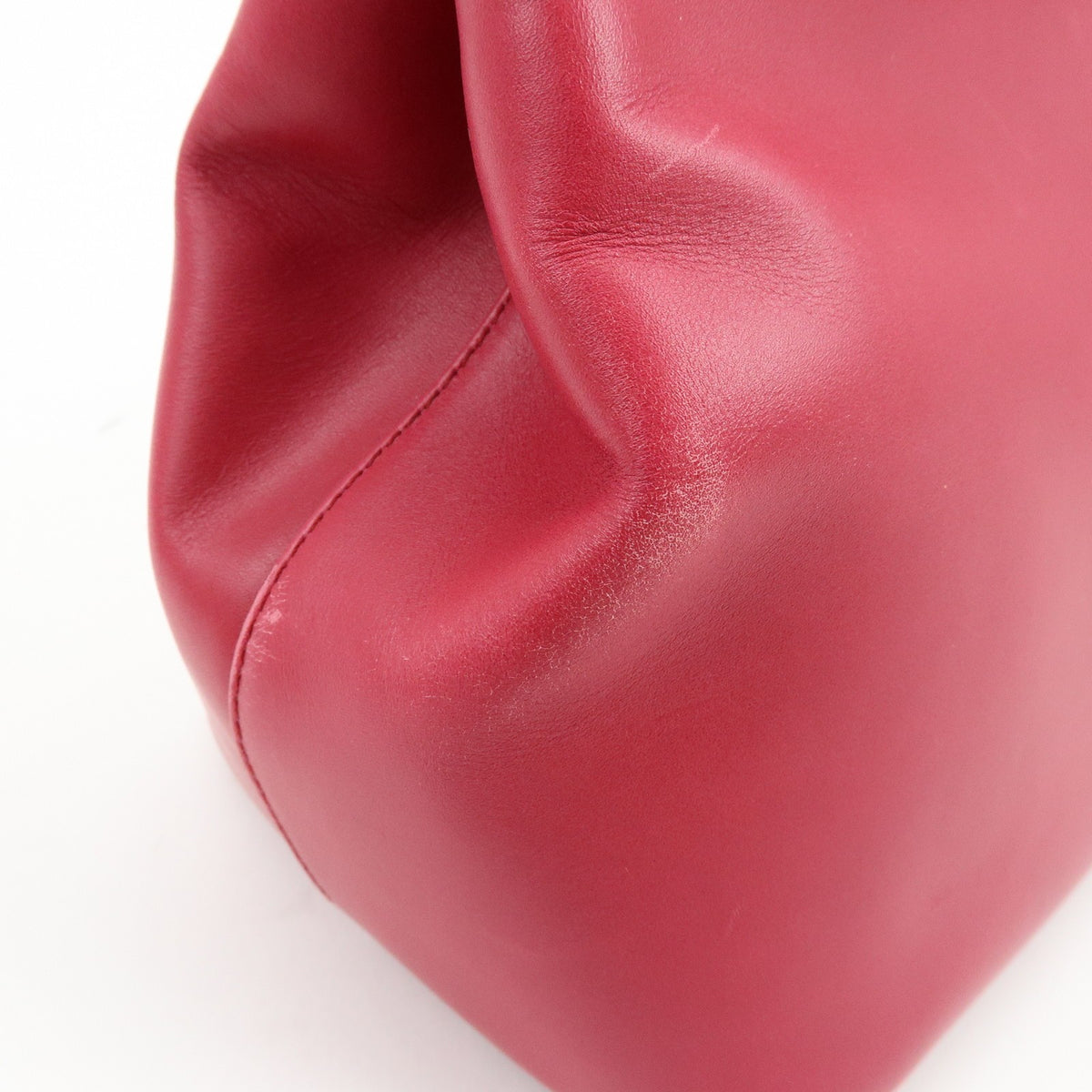Bvlgari Isabella Rossellini Leather, Pink, Leather, Handbag