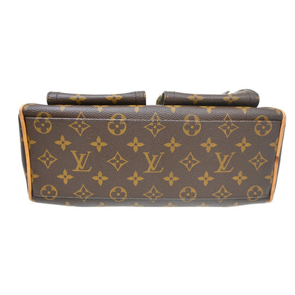 Louis Vuitton Manhattan Monogram, Brown, Canvas, Handbag