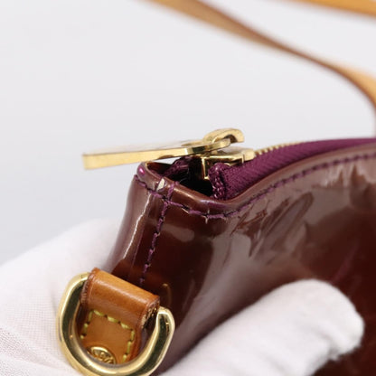 Louis Vuitton Bellevue Monogram Vernis, Purple, Patent Leather, Handbag