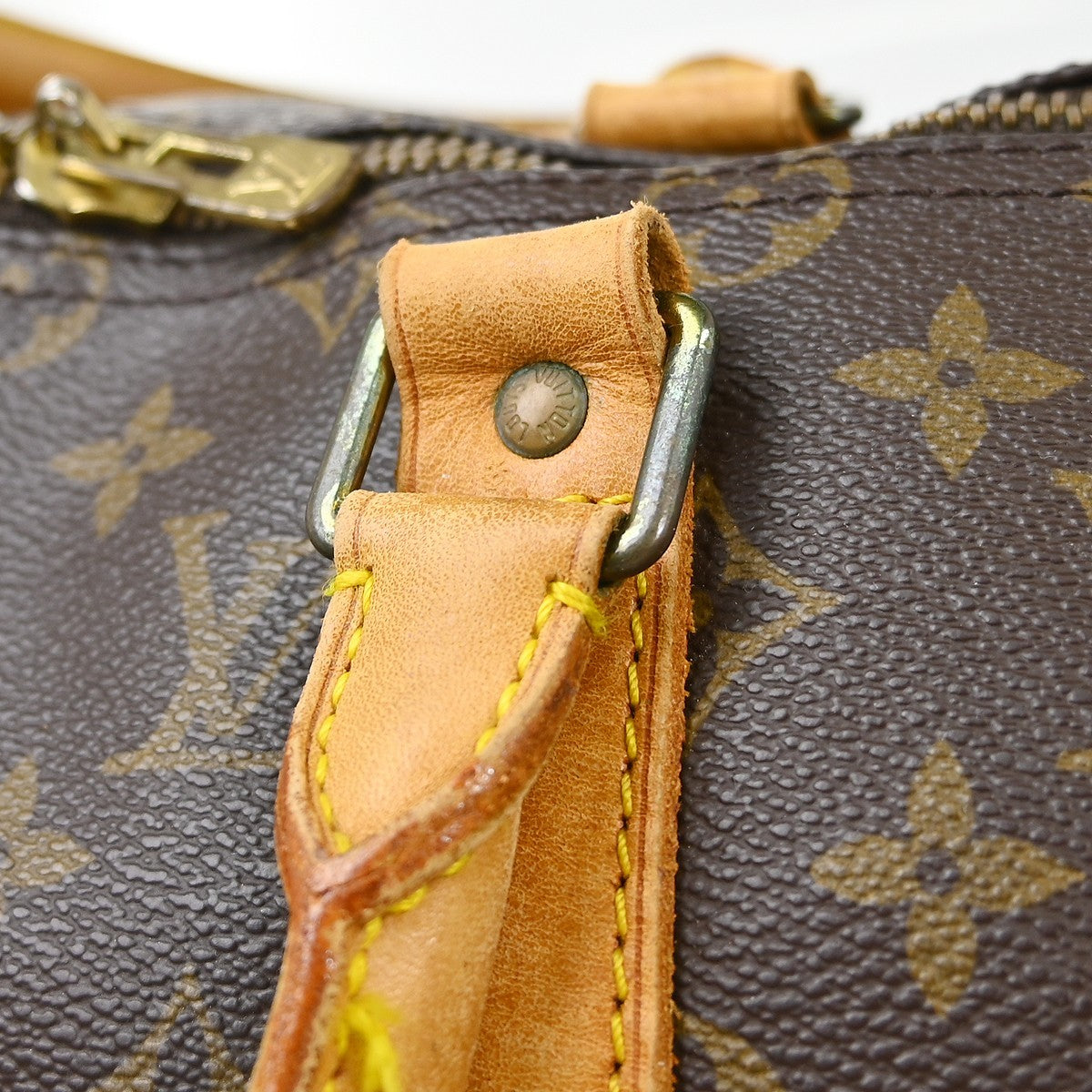 Louis Vuitton Keepall Monogram Canvas, Brown, Canvas, Travel Bag