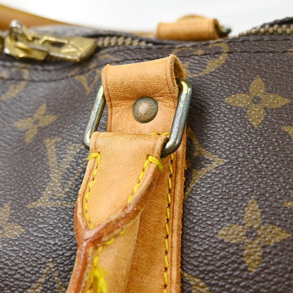Louis Vuitton Keepall Monogram Canvas, Brown, Canvas, Travel Bag