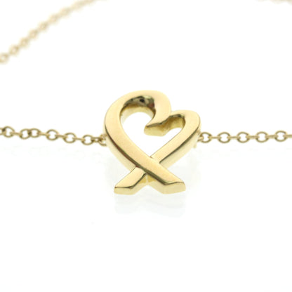 Tiffany & Co. Paloma Picasso Loving Heart Pendant 18K Yellow Gold, Gold, Yellow Gold, Necklace