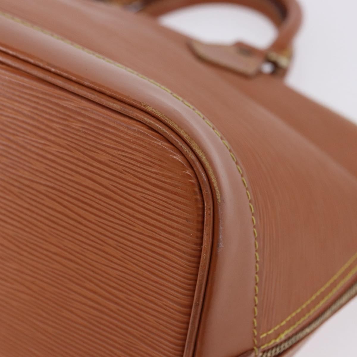 Louis Vuitton Alma Epi Leather, Gold, Leather, Handbag