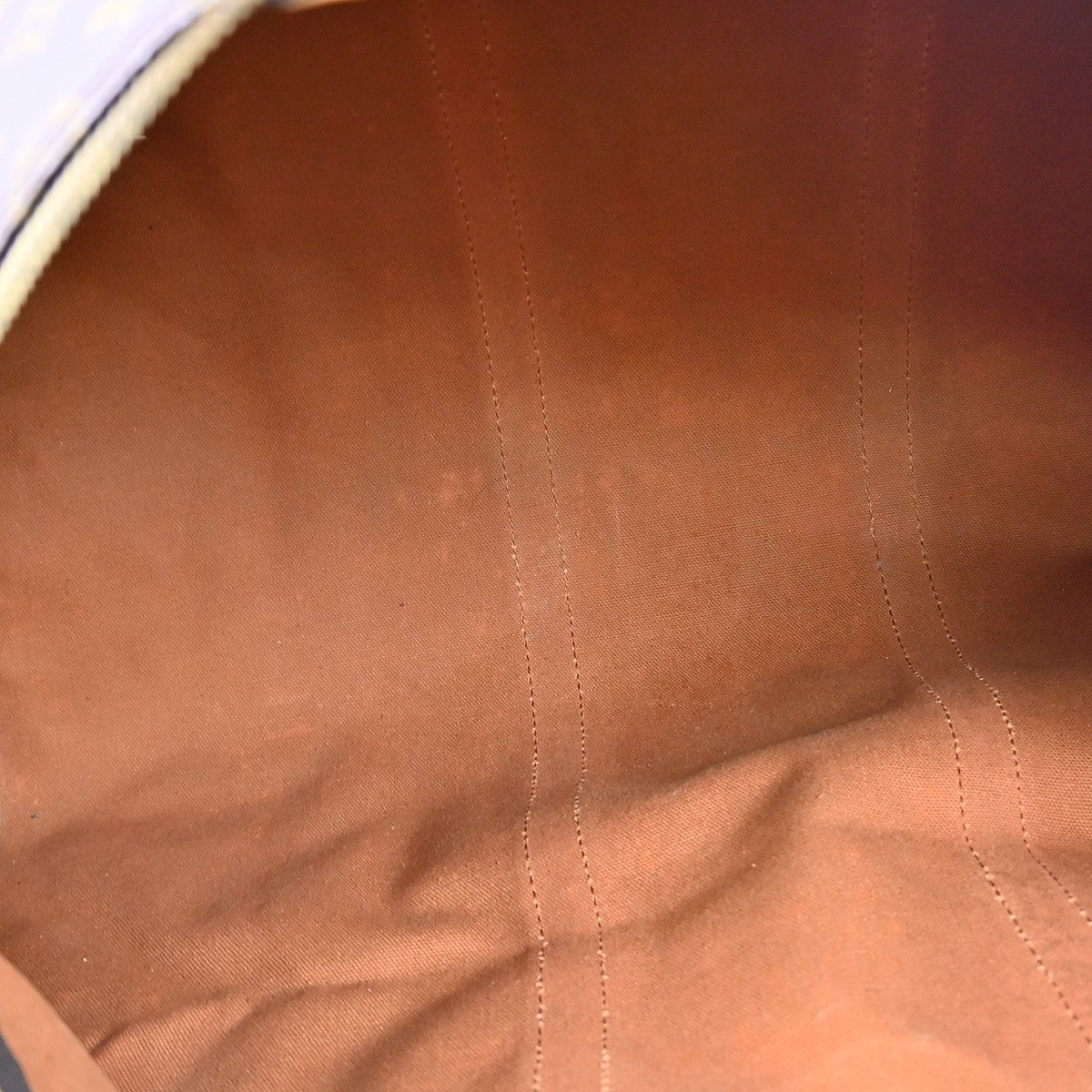 Louis Vuitton Keepall Monogram, Brown, Canvas, Travel Bag