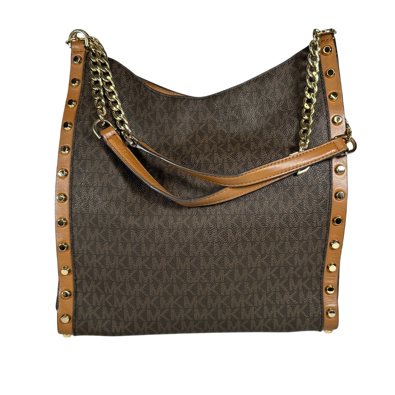 MICHAEL KORS Newbury Chain Shoulder Tote Bag