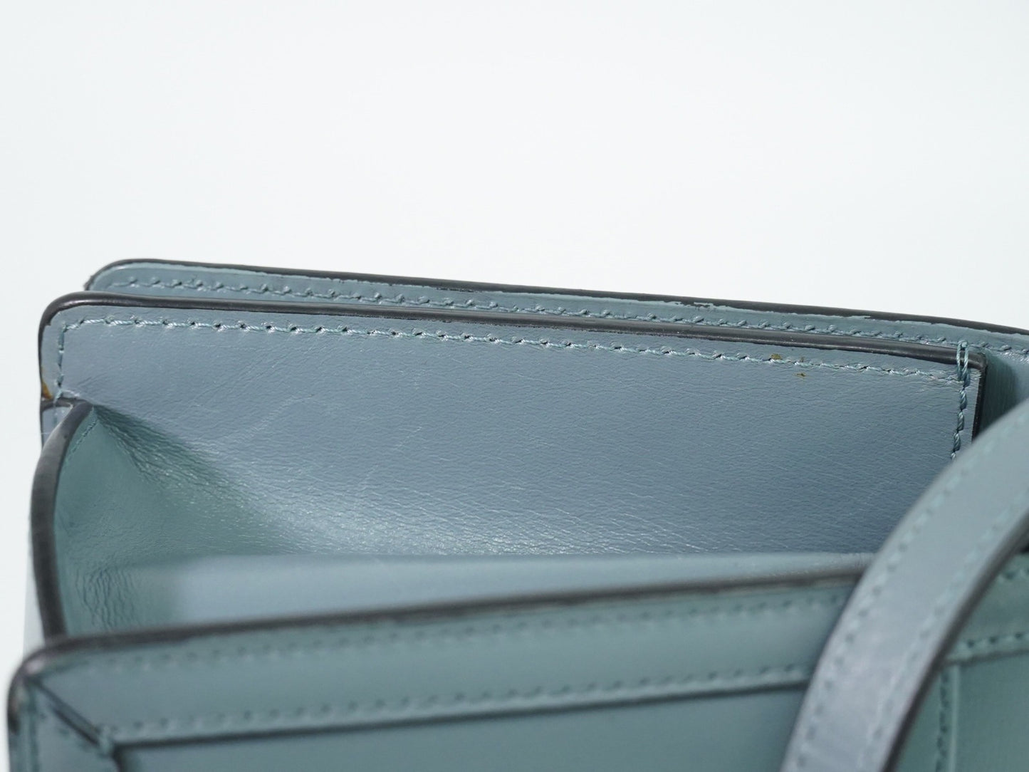 Loewe Barcelona Leather, Blue, Leather, Shoulder Bag