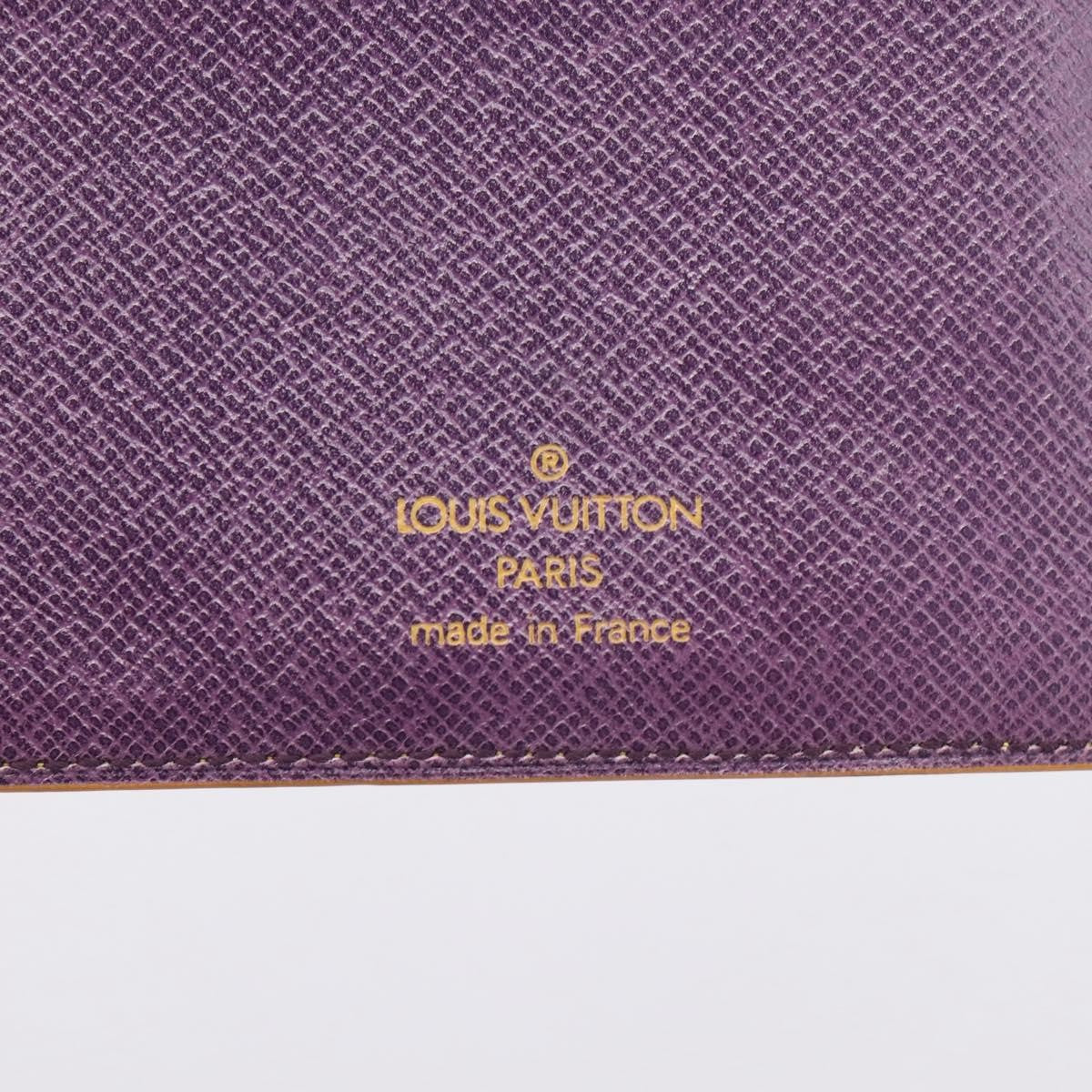 Louis Vuitton Agenda Cover Epi Leather, Yellow, Leather, Wallet