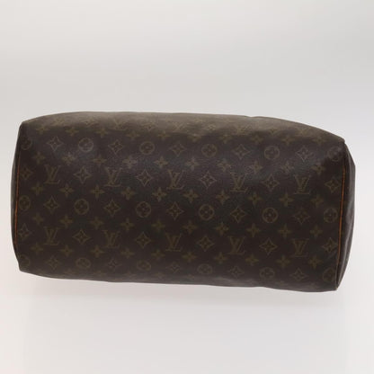 Louis Vuitton Speedy Bandouliere Bag Monogram Canvas, BROWN, CANVAS, Handbag