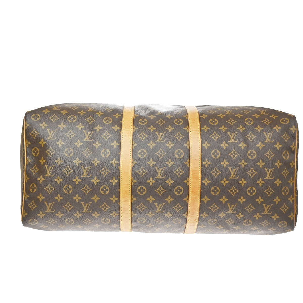 Louis Vuitton Keepall Monogram Canvas, Brown, Canvas, Travel Bag