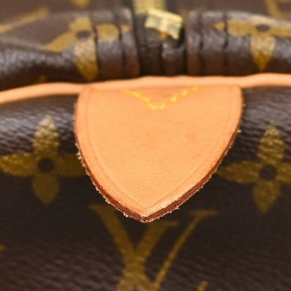 Louis Vuitton Keepall Monogram Canvas, Brown, Canvas, Travel Bag