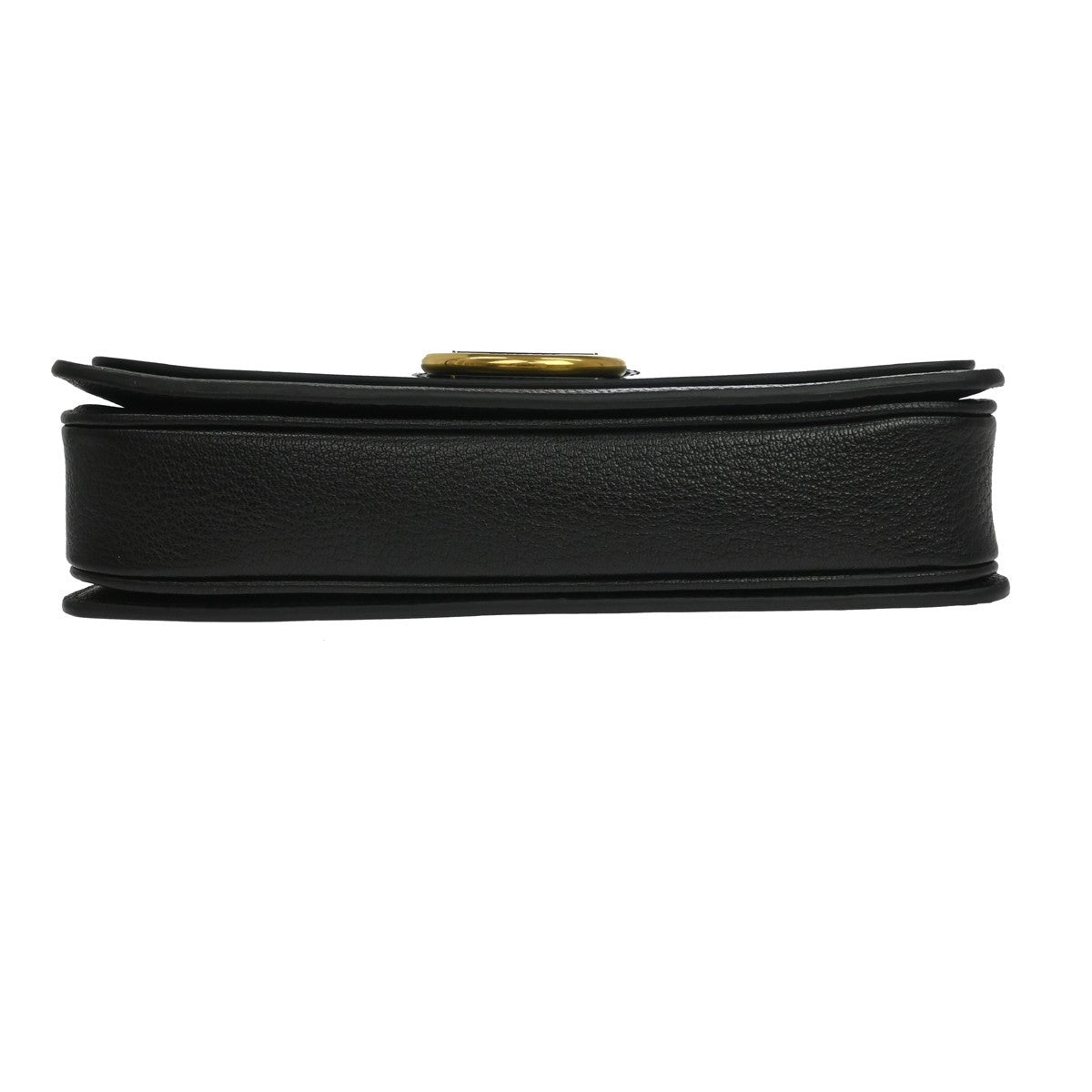 Burberry D-ring Leather, Black, Leather, Shoulder Bag