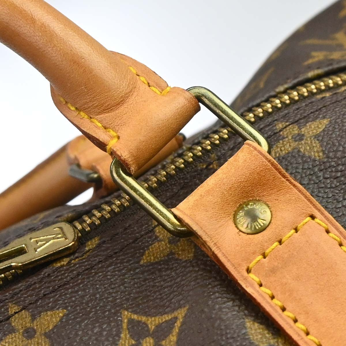 Louis Vuitton Keepall Monogram Canvas, Brown, Canvas, Travel Bag