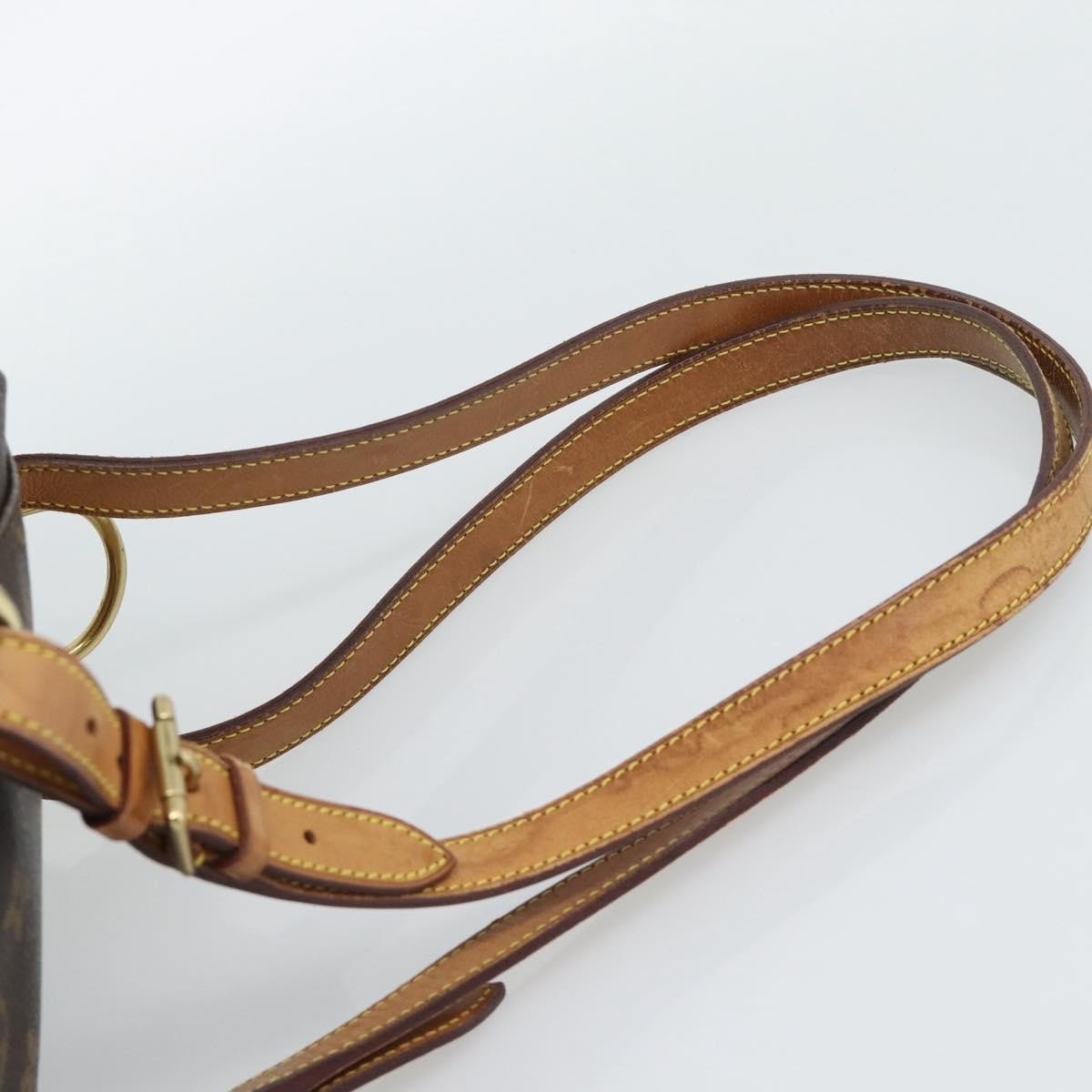 Louis Vuitton Vintage Montsouris Monogram Canvas, Brown, Canvas, Backpack
