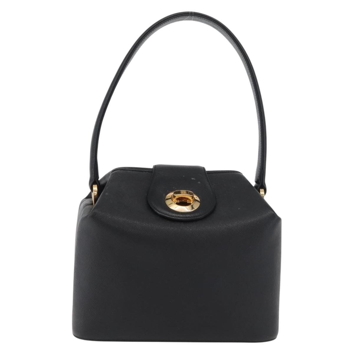 Givenchy Vintage Leather, Black, Leather, Briefcase