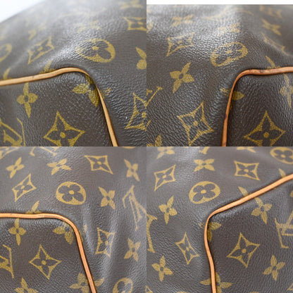 Louis Vuitton Keepall Monogram Canvas, Brown, Canvas, Travel Bag