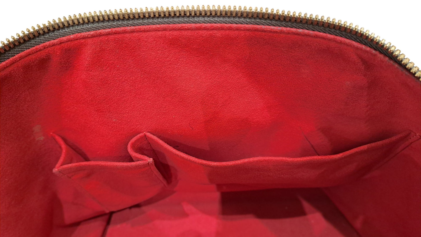 Louis Vuitton Saleya Damier, Brown, Leather, Tote Bag