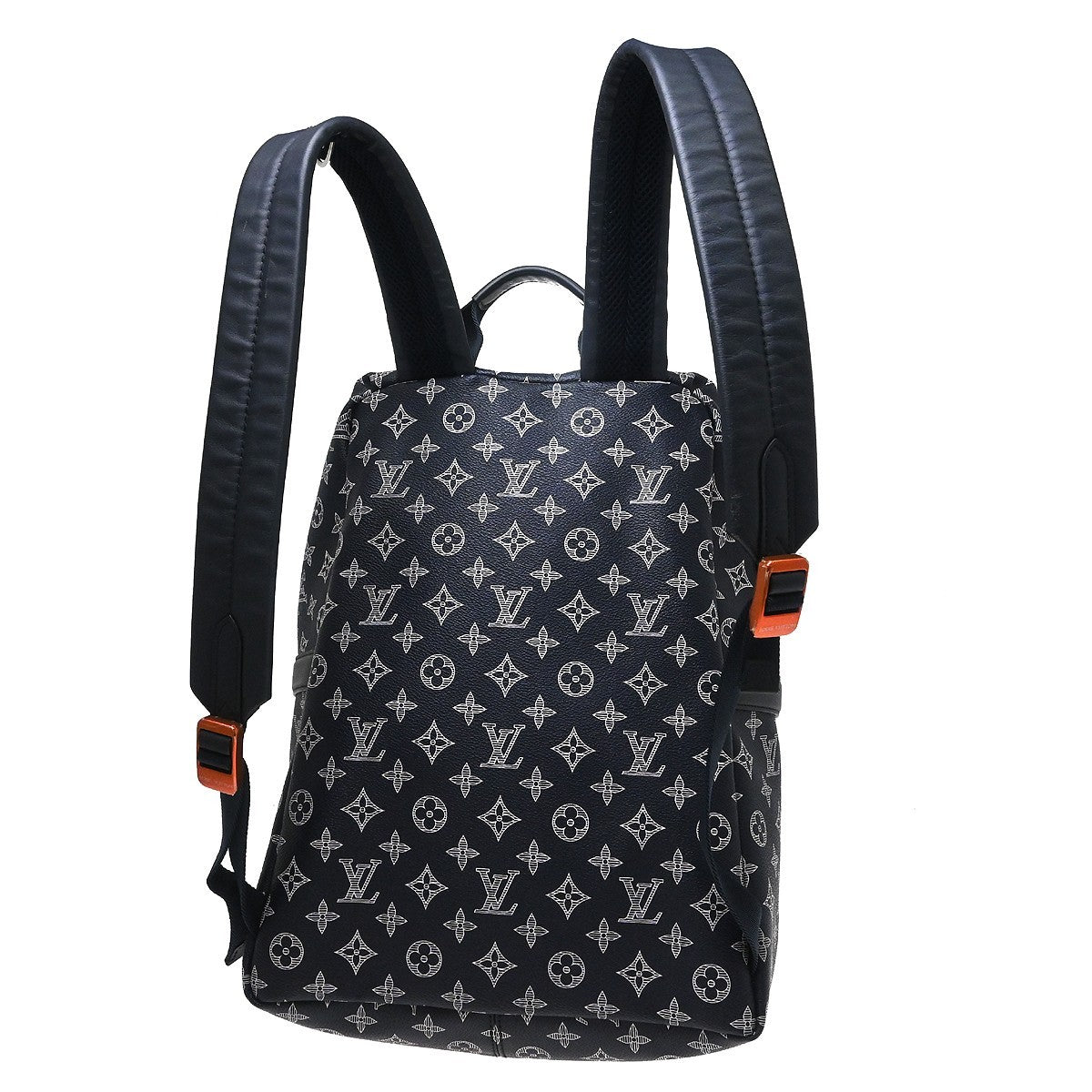 Louis Vuitton Apollo Limited Edition Upside Down Monogram Ink, Blue, Canvas, Backpack