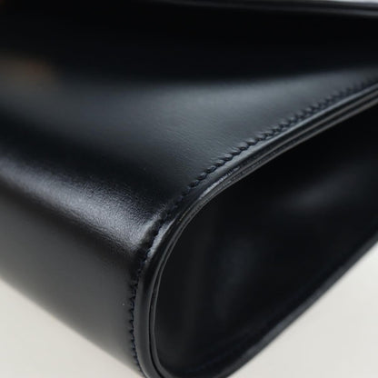 Cartier Sapphire Line Leather, Navy, Leather, Shoulder Bag