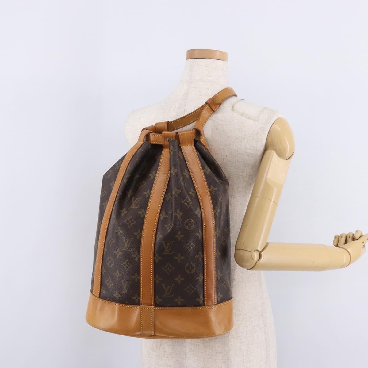 Louis Vuitton Randonnee Monogram Canvas, Multicolour, Canvas, Backpack
