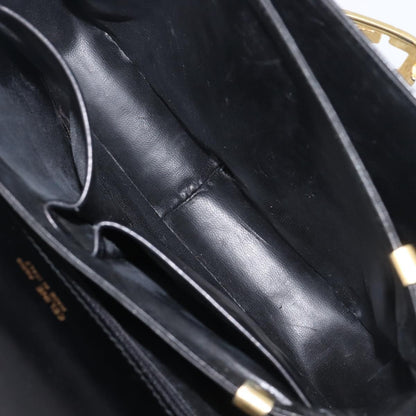 Celine Horse Carriage Leather, Black, Leather, Shoulder Bag
