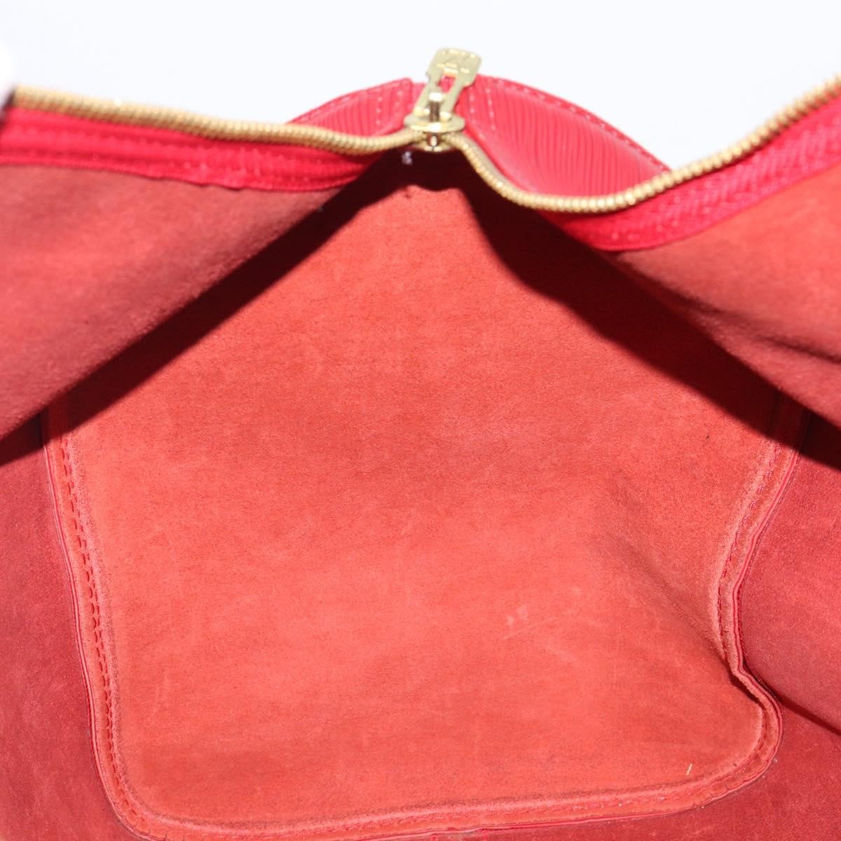 Louis Vuitton Keepall Epi Leather, Red, Leather, Travel Bag